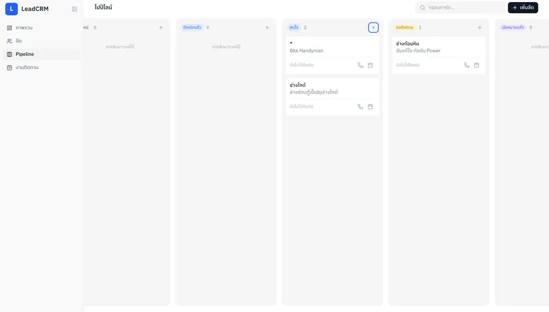 Kanban pipeline.